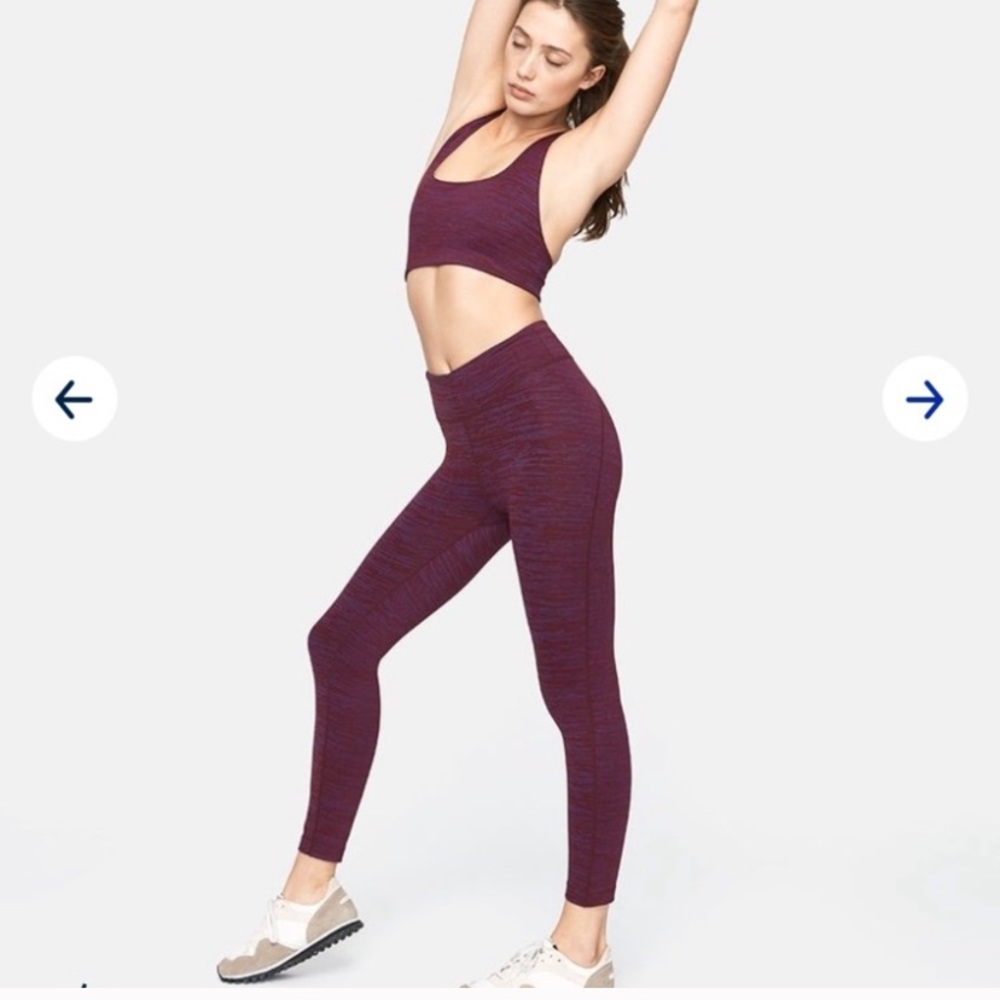 Outdoor voices tech sweat 7/8 Legging in fig